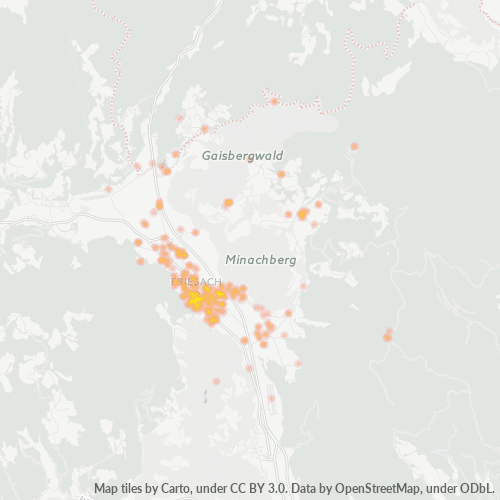 Dami ng Negosyo sa Postal Code 9360 - Friesach, Carinthia (estado)