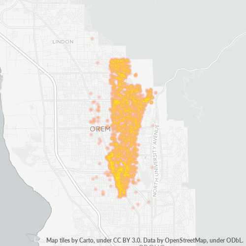 Mkusanyiko wa Biashara katika Posta 84097 - Orem, Utah