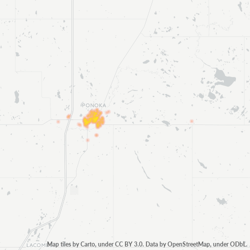 Dami ng Negosyo sa Postal Code T4J - Ponoka, Alberta