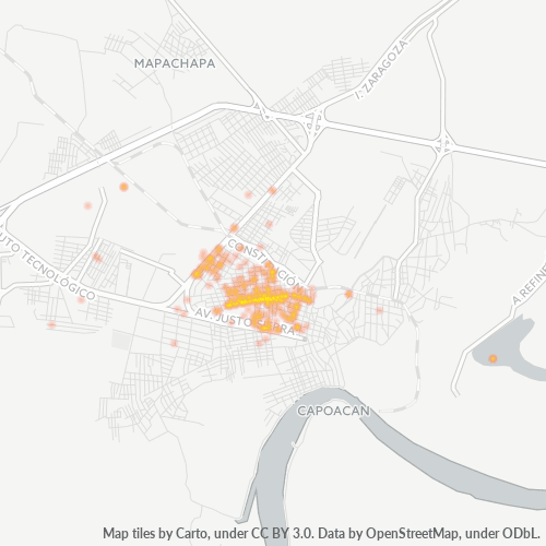 Dami ng Negosyo sa Postal Code 96730 - Veracruz