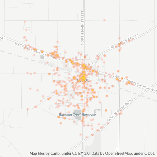Mkusanyiko wa Biashara katika Posta 43410 - Clyde, Ohio