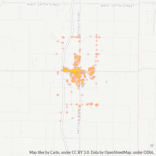 Mkusanyiko wa Biashara katika Posta 66053 - Louisburg, Kansas