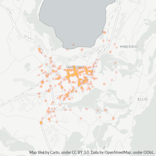 Dami ng Negosyo sa Postal Code 23848 - Ello, Lombardy