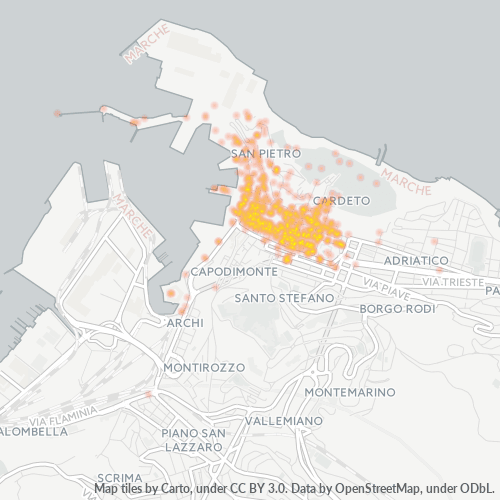 Dami ng Negosyo sa Postal Code 60121 - Ancona, Marche