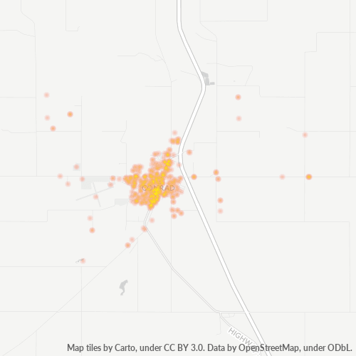 Mkusanyiko wa Biashara katika Posta 59425 - Conrad, Montana
