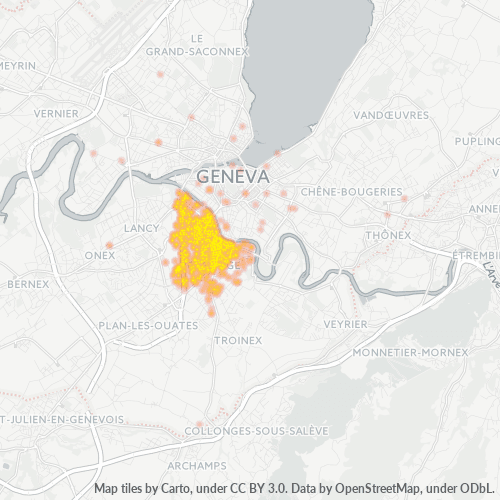 Dami ng Negosyo sa Postal Code 1227 - Geneva, Genève