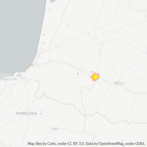 Dami ng Negosyo sa Postal Code 64000 - Pau, Aquitania