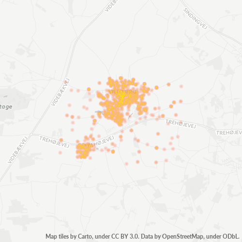 Mkusanyiko wa Biashara katika Posta 7480 - Vildbjerg, Region Midtjylland