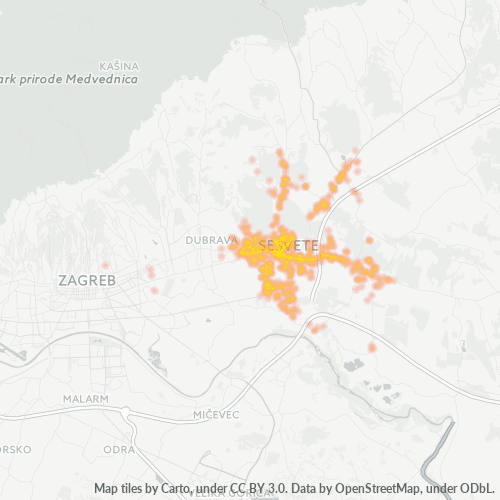 Dami ng Negosyo sa Postal Code 10360 - Ivanja Reka, Lungsod ng Zagreb