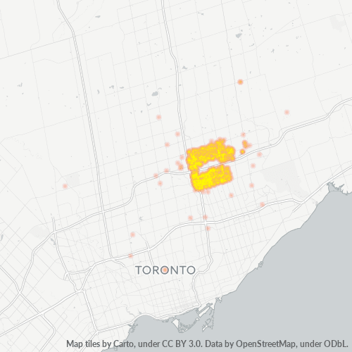 Besighheidskonsentrasie in Poskode L3R - Markham, Ontario