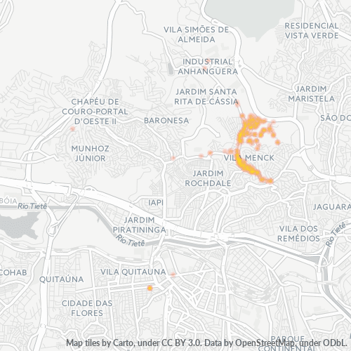 Dami ng Negosyo sa Postal Code 06273-000 - Osasco, São Paulo