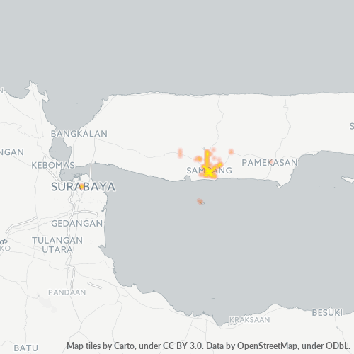 Dami ng Negosyo sa Postal Code 69216 - Sampang, Silangang Java
