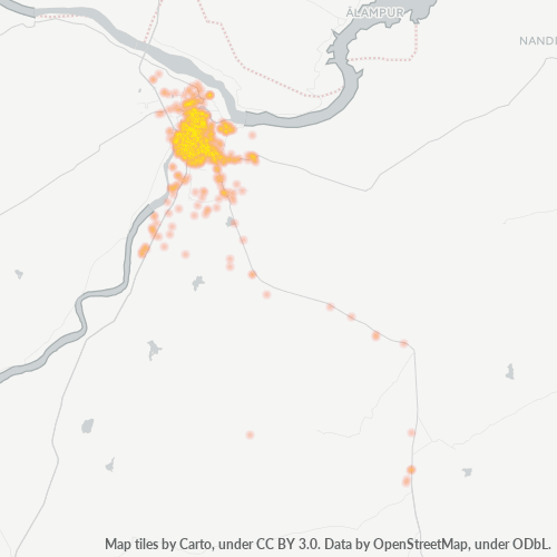 Dami ng Negosyo sa Postal Code 518002 - Kurnool, Andhra Pradesh