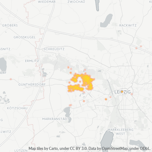 Bedrijfsconcentratie in Postcode 04178 - Leipzig, Saksen (deelstaat)