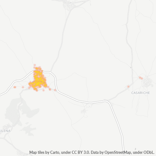 Besighheidskonsentrasie in Poskode 41560 - Estepa, Andalusië