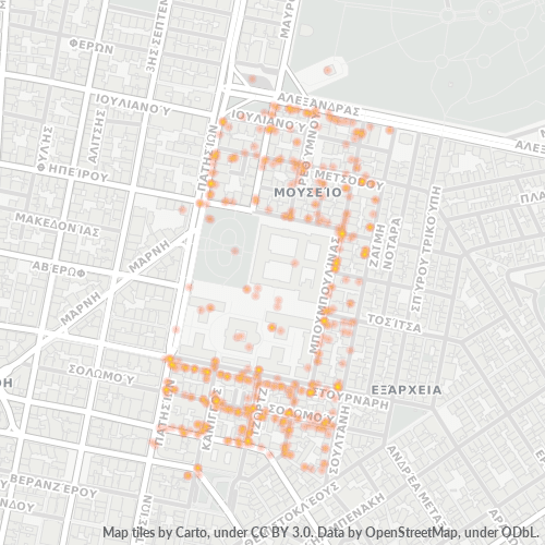Dami ng Negosyo sa Postal Code 106 82 - Atenas, Attica