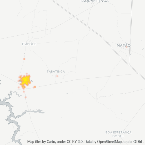 Dami ng Negosyo sa Postal Code 14940-000 - Ibitinga, São Paulo