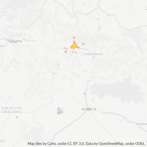 Dami ng Negosyo sa Postal Code 22700 - Jaca, Aragón