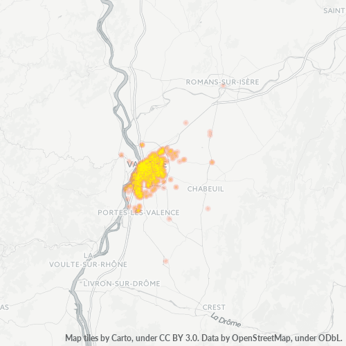 Dami ng Negosyo sa Postal Code 26000 - Valence, Rhône-Alpes