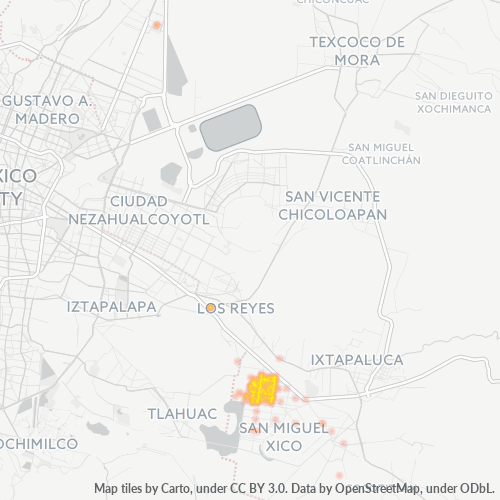 Dami ng Negosyo sa Postal Code 56615 - Estado ng Mehiko