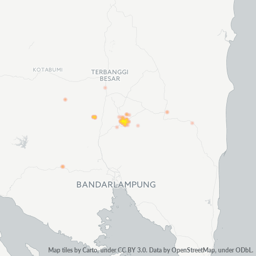 Dami ng Negosyo sa Postal Code 34124 - Metro, Provinsi Lampung