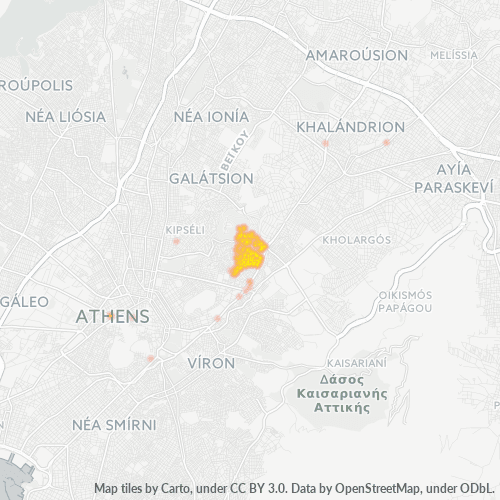 Bedriftskonsentrasjon i Postnummer 115 24 - Athen, Attica