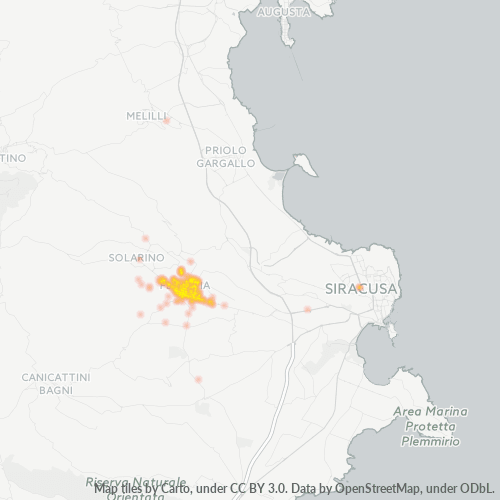 Dami ng Negosyo sa Postal Code 96014 - Italya