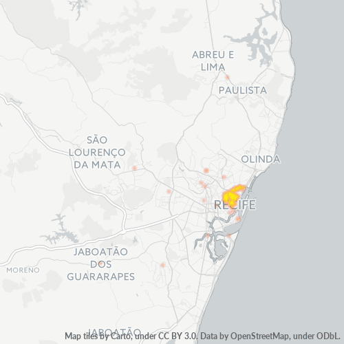 Dami ng Negosyo sa Postal Code 50100-000 - Recife, Pernambuco