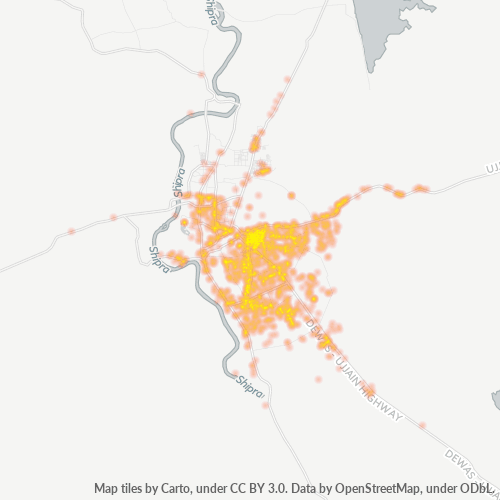Dami ng Negosyo sa Postal Code 456010 - Ujjain, Madhya Pradesh