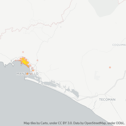 Dami ng Negosyo sa Postal Code 28869 - Manzanillo, Colima