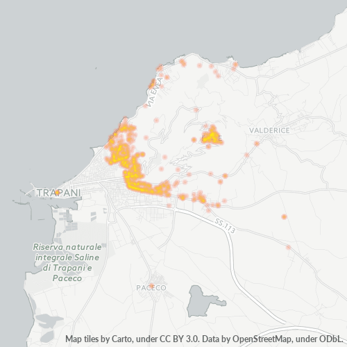 Dami ng Negosyo sa Postal Code 91016 - Italya