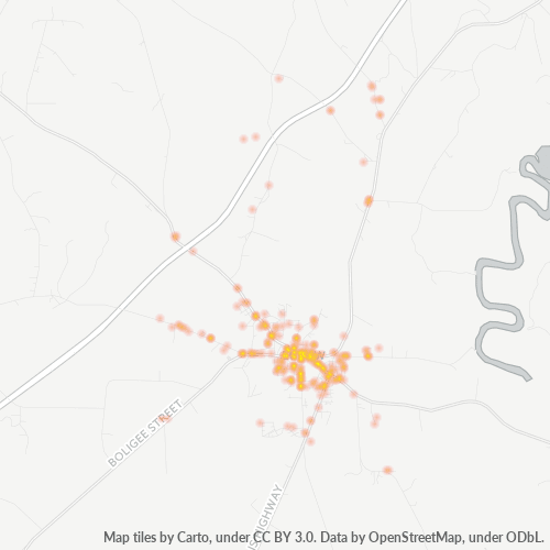 Mkusanyiko wa Biashara katika Posta 35462 - Eutaw, Alabama