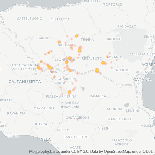 Dami ng Negosyo sa Postal Code 94010 - Assoro, Sicilia