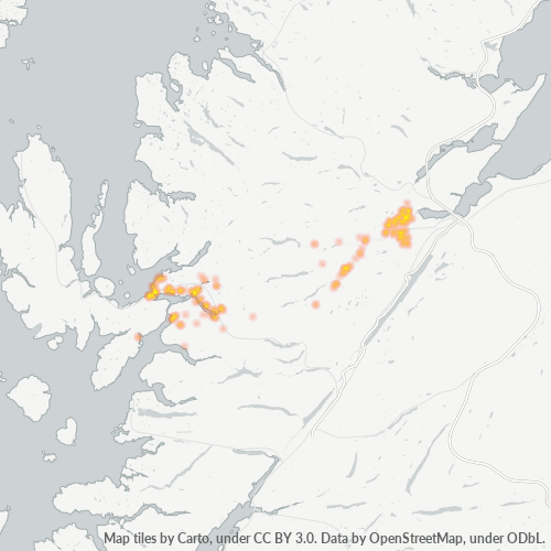 Virksomhedskoncentration i Postnummer IV4 - Storbritannien