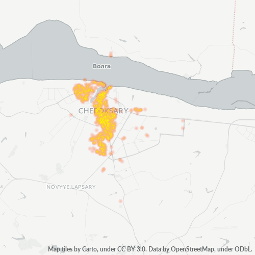Dami ng Negosyo sa Postal Code 428003 - Cheboksary, Chuvashia