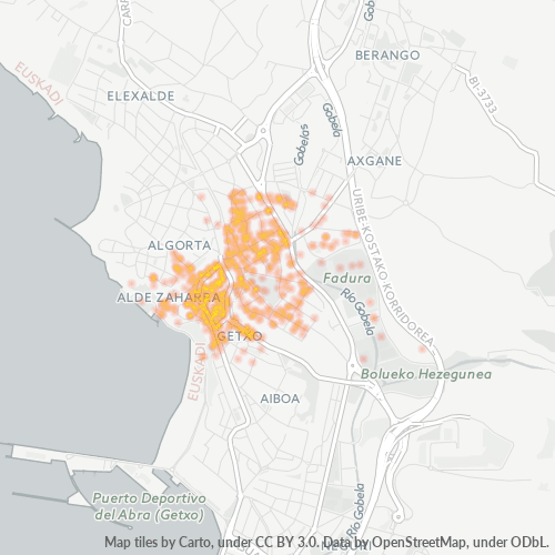 Dami ng Negosyo sa Postal Code 48991 - Algorta, Bayang Basko