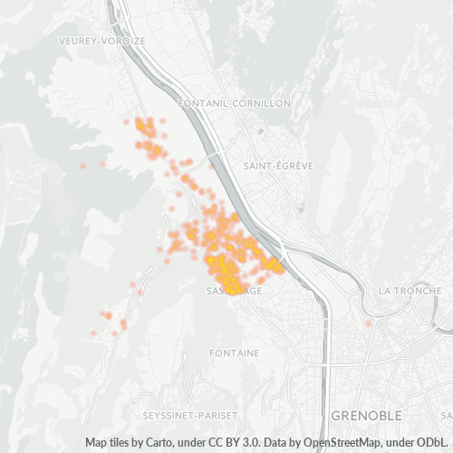 Dami ng Negosyo sa Postal Code 38360 - Engins, Rhône-Alpes