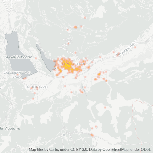 Dami ng Negosyo sa Postal Code 38056 - Italya