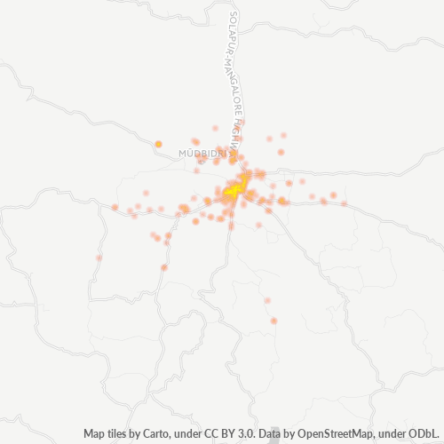 Bedrijfsconcentratie in Postcode 574227 - Mangalore, Karnataka