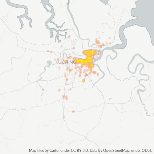 Dami ng Negosyo sa Postal Code 93450 - Kuching, Sarawak