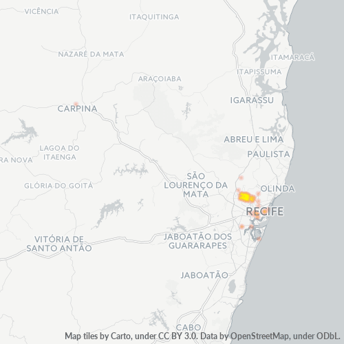 Dami ng Negosyo sa Postal Code 52070-000 - Recife, Pernambuco