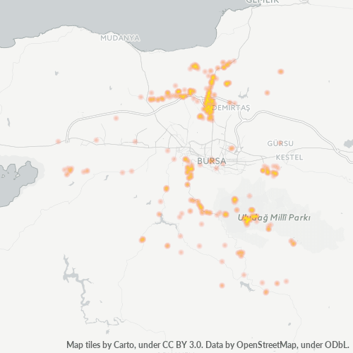 Mkusanyiko wa Biashara katika Posta 16370 - Bursa, Mkoa wa Bursa