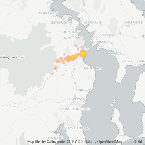 Dami ng Negosyo sa Postal Code 7004 - Tasmania