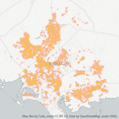 Dami ng Negosyo sa Postal Code 74200 - Karachi, Sindh