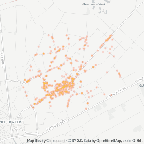 Dami ng Negosyo sa Postal Code 6035 - Ospel, Provincie Limburg