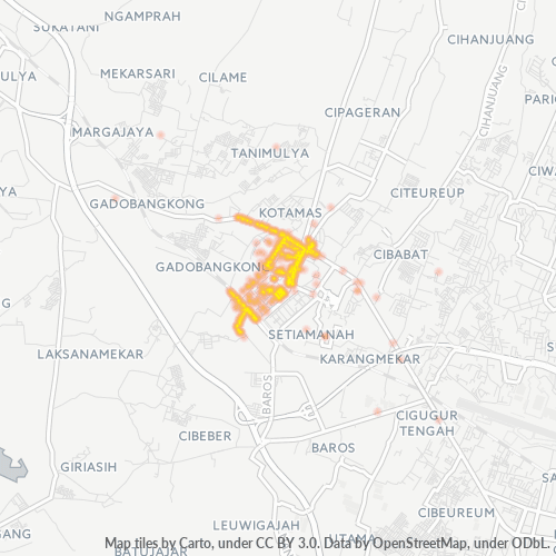 Dami ng Negosyo sa Postal Code 40524 - Cimahi, Kanlurang Java