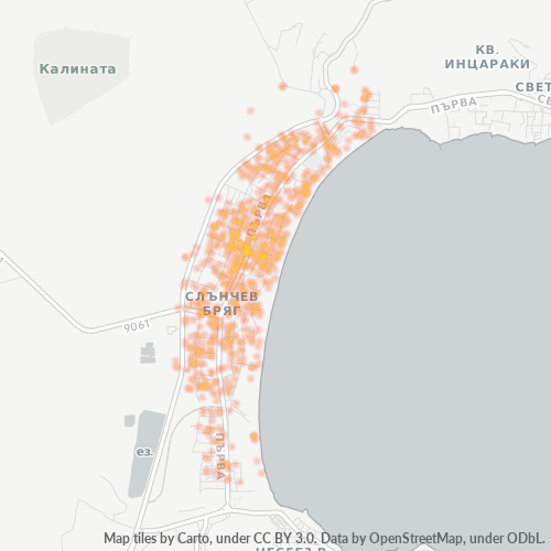Dami ng Negosyo sa Postal Code 8240 - Nesebar, Burgas