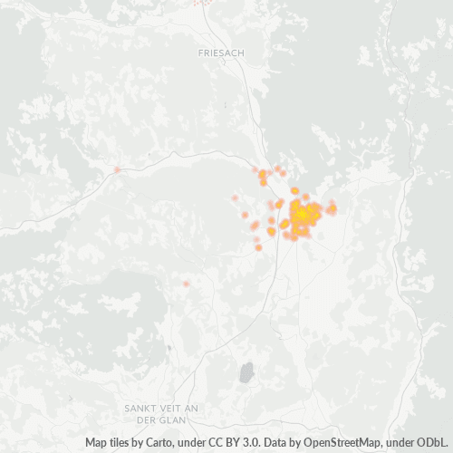 Dami ng Negosyo sa Postal Code 9330 - Althofen, Carinthia (estado)
