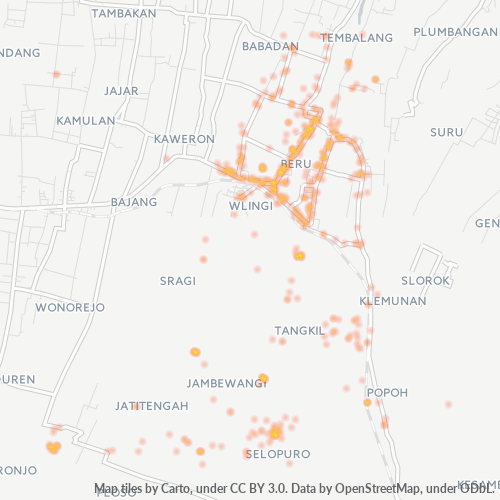 Dami ng Negosyo sa Postal Code 66184 - Blitar, Silangang Java