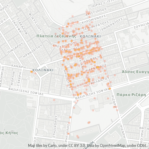 Bedriftskonsentrasjon i Postnummer 106 75 - Athen, Attica